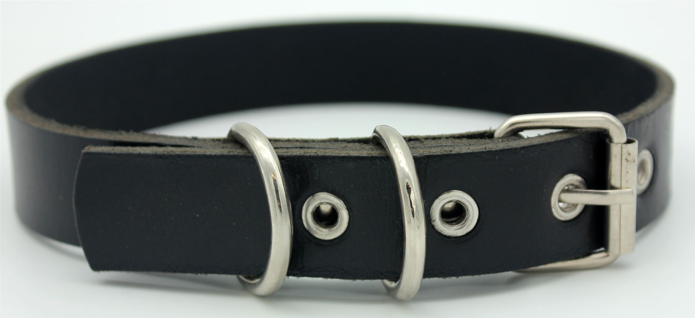 25mm Genuine Leather Collar Stud Detail (129355)